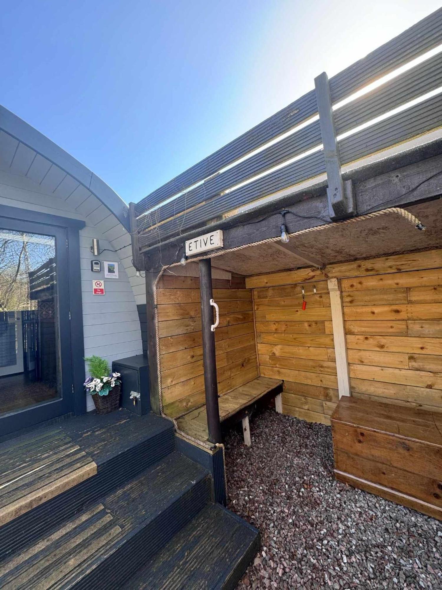 Etive Pod, West Highland Way Holidays Kinlochleven Exterior foto